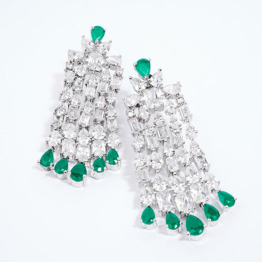 Gracia Diamante Drops Earrings