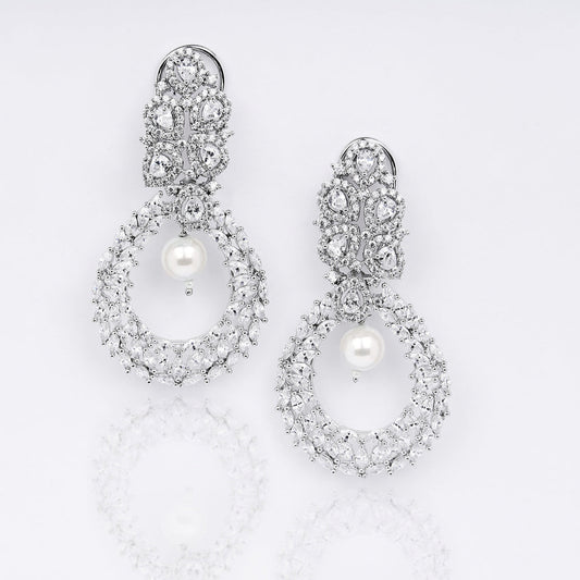 Mystic Pearl Drop Earrings