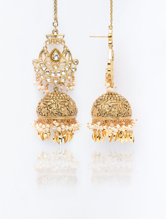 Mriganka Jhumka Earrings