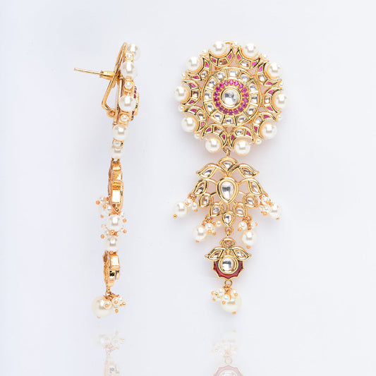 Machli Jadau Earrings