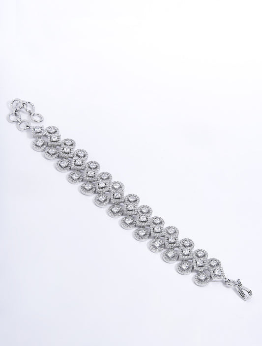 Juliet Tennis Bracelet Cum Choker