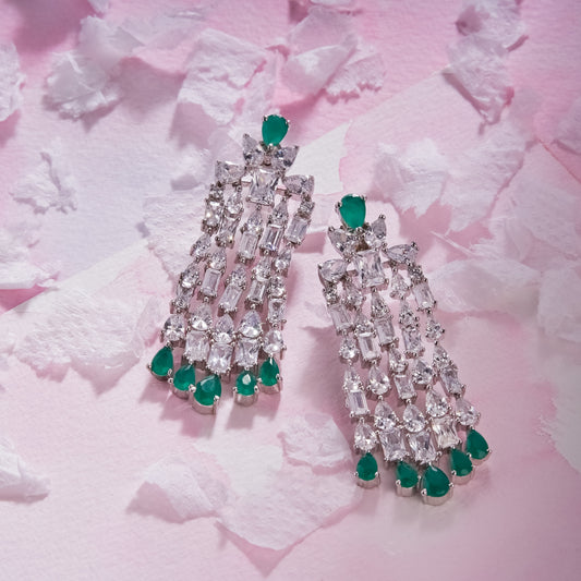 Gracia Diamante Drops Earrings