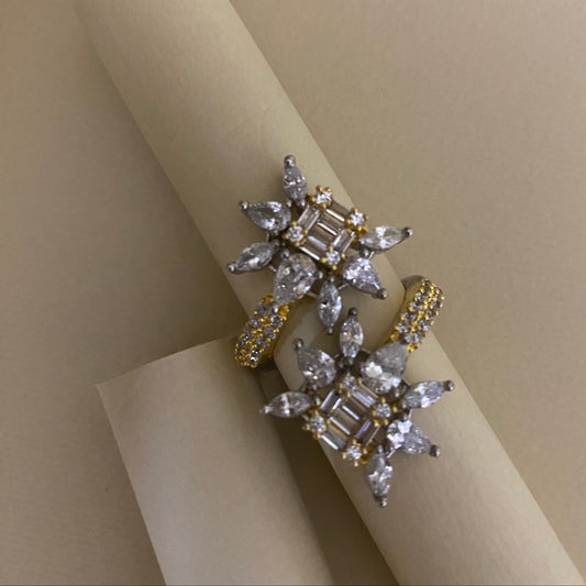 Duet Cocktail Ring