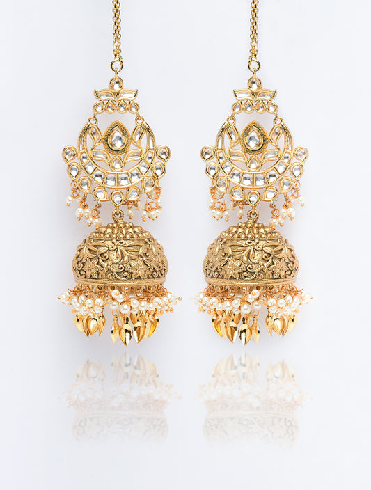 Mriganka Jhumka Earrings