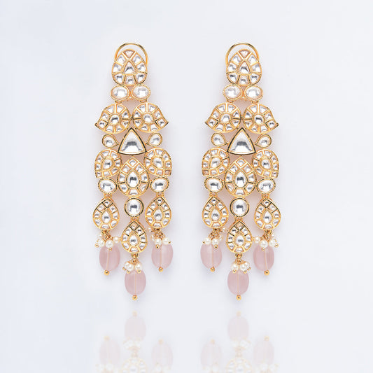 Leher Kundan Earrings