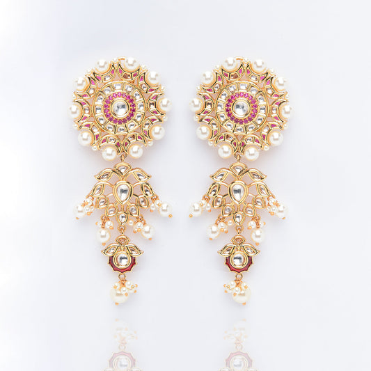 Machli Jadau Earrings