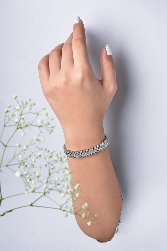 Melange Tennis Bracelet